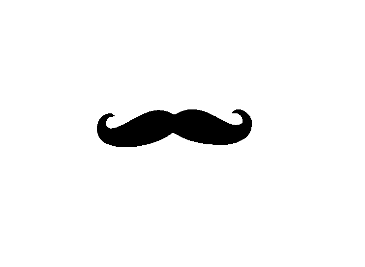 3 Inch - 30 Mustaches No.1